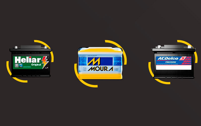 Baterias de diversas marcas para todos os veículos e gostos em Itajaí/SC